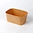 Kraft Rectangular Paper Bowl